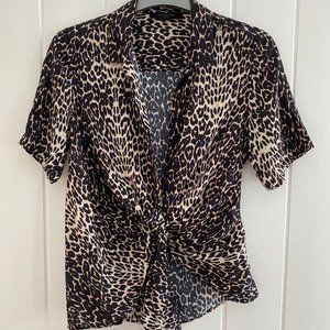 Cheetah All Saints Top